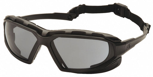 SafetyGlasses Gray H2XAntiFog Black/Gray