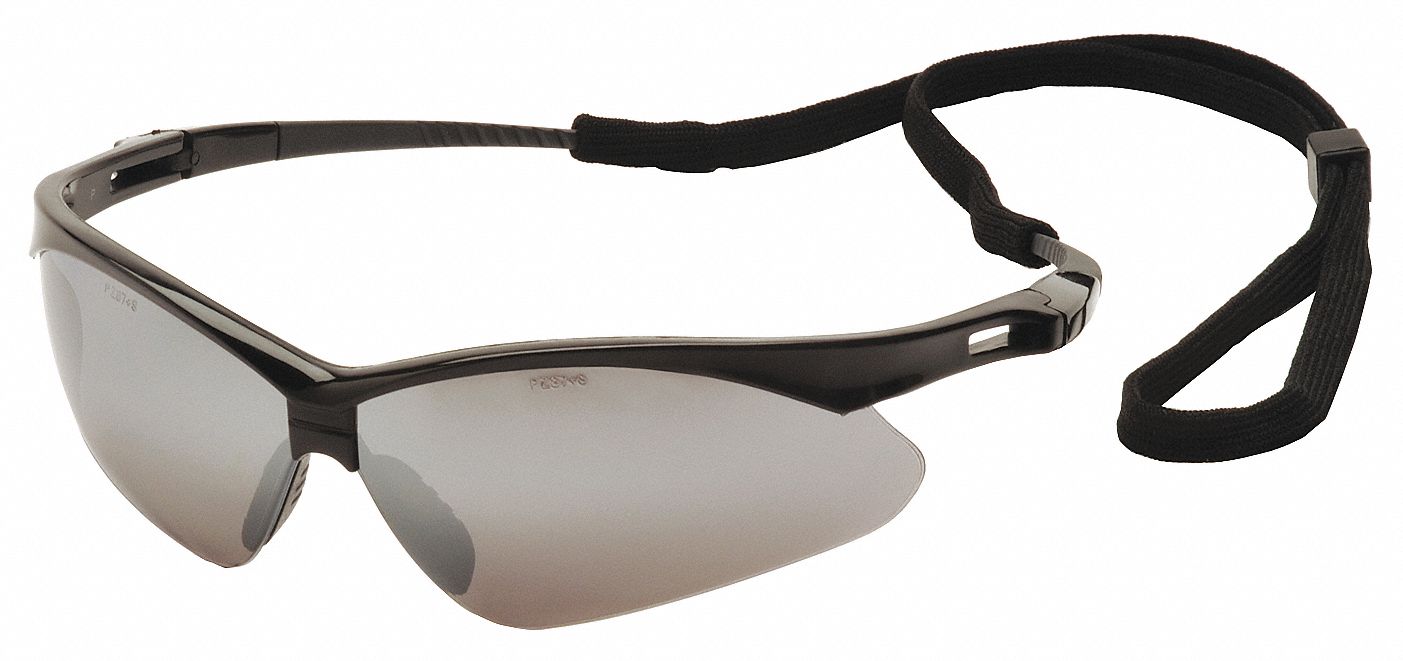 Safety Glasses Silver Mirror
