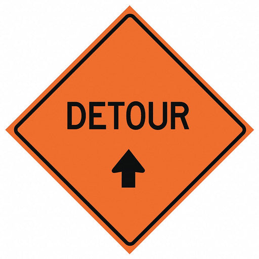 G7233 Detour Traffic Sign 48 x 48 