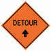 G7233 Detour Traffic Sign 36 x 36 