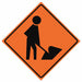 G7241 RollUpTrafficSign 36inx36in Orange