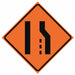 G7244 RollUpTrafficSign 36inx36in Orange