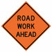 RollUpTrafficSign 48inx48in Orange