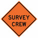 RollUpTrafficSign 36inx36in Orange