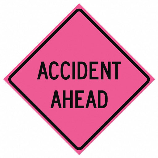 Accident Ahead Traffic Sign 36 x 36 