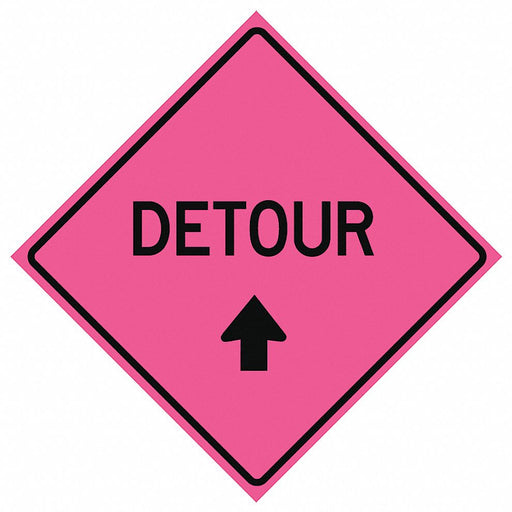 Detour Traffic Sign 36 x 36 