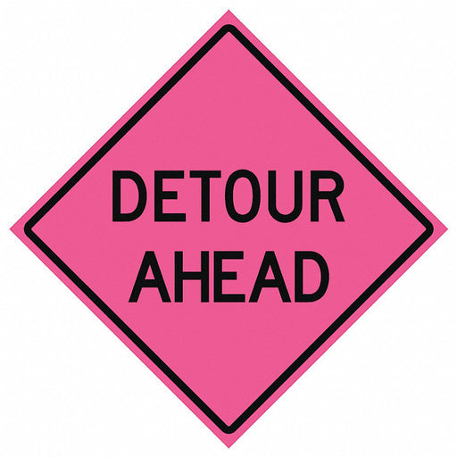 Detour Traffic Sign 48 x 48 