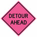 Detour Traffic Sign 48 x 48 