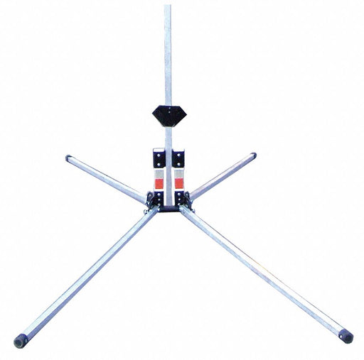Sign Stand Aluminum 84 in Maximum Mast H