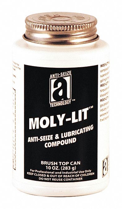 Heavy Duty Anti-Seize 10 oz BrshTp Cn