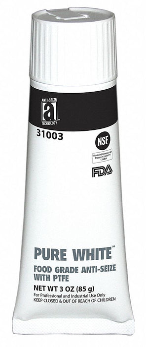 Food Grade Anti-Seize 3 oz Tube
