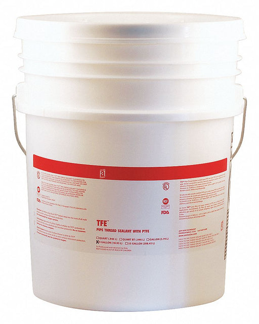 Pipe Sealant 5 gal White 500F