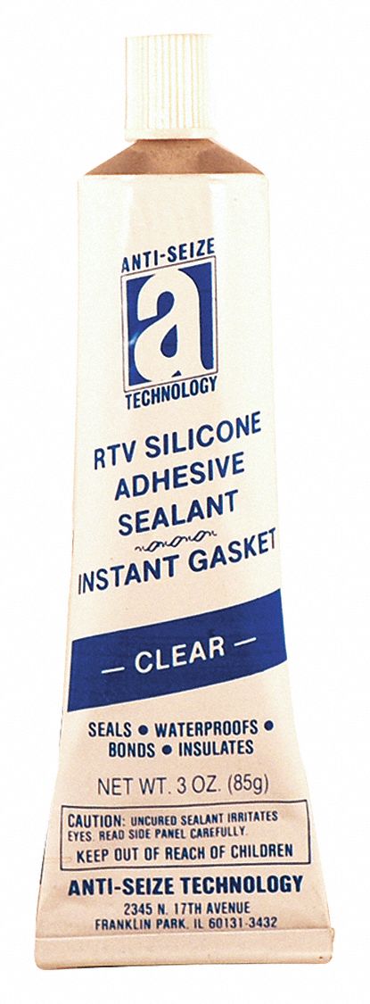 RTV Silicone Sealant 3 oz Tube Clear