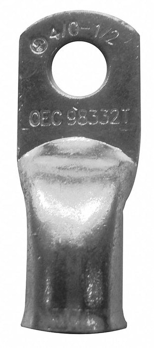 Lug Copper Tin 1 ga Straight PK25