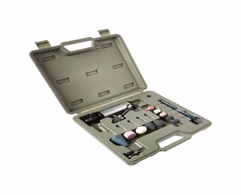 Die Grinder Kit 0.3hp Straight 28 000RPM