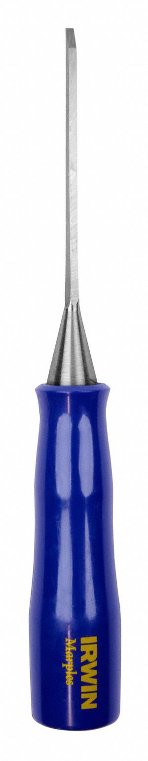 Wood Chisel 1/8 x 3-1/2 In Blue