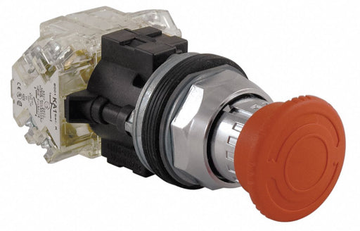 EmergencyStopPushButtn NonIllum Red DPDT