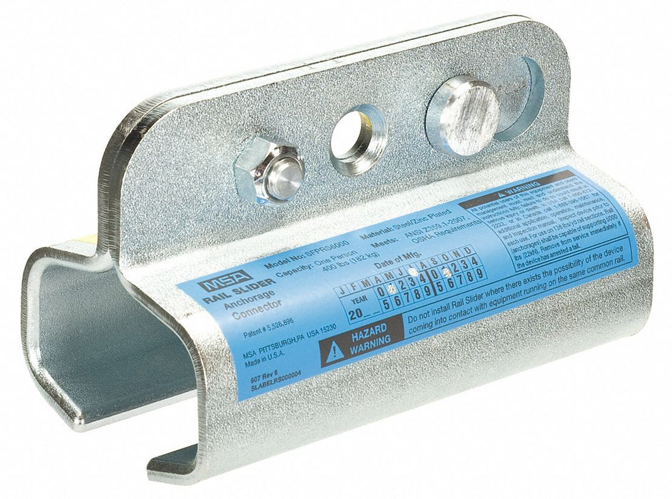 Rail Slider Anchor 7 L 5/8 D