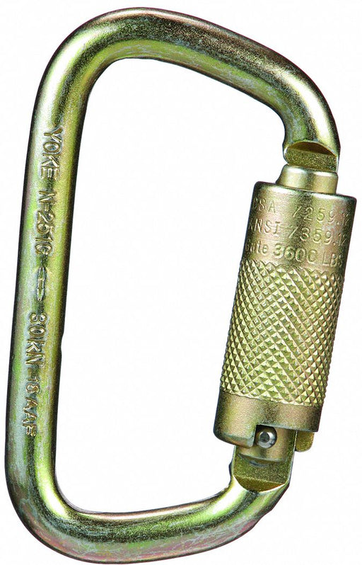 Carabiner Offset-D Steel
