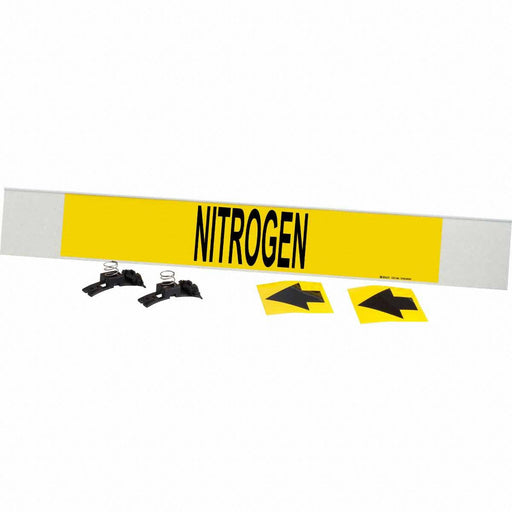 Pipe Marker Nitrogen 4 in H 24 in W