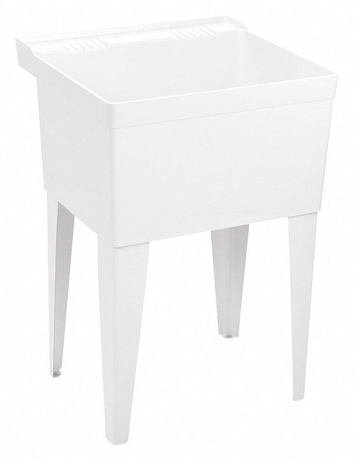 Floor Mount Laundry Tub Molded-Stone