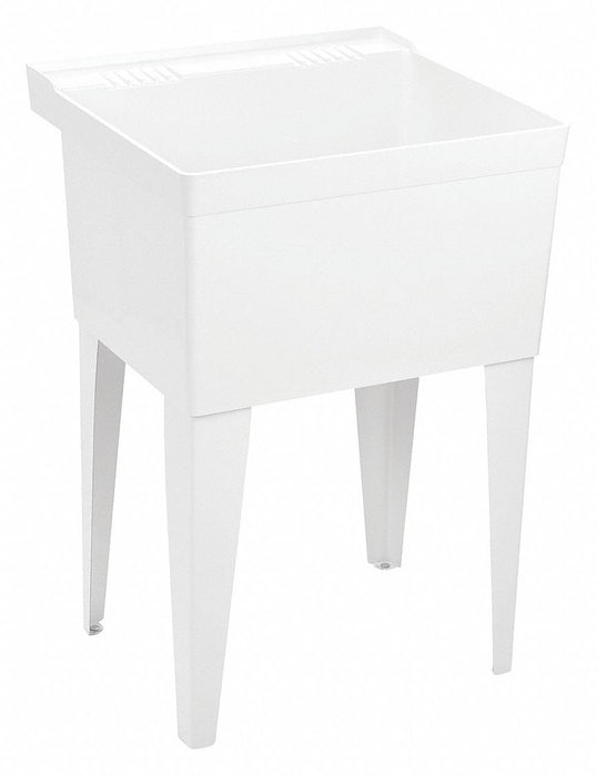 Floor Mount Laundry Tub Molded-Stone