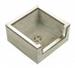Sq Mop Basin Drop Front 36x36 SS Trim