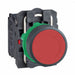 H7079 FlushPushButtnOp NonIllum Red 1NO/1NC