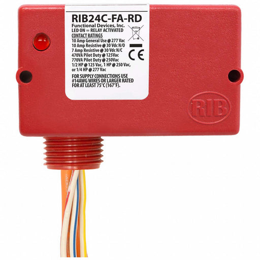 Enclosed Relay SPDT Polarized 24V AC/DC
