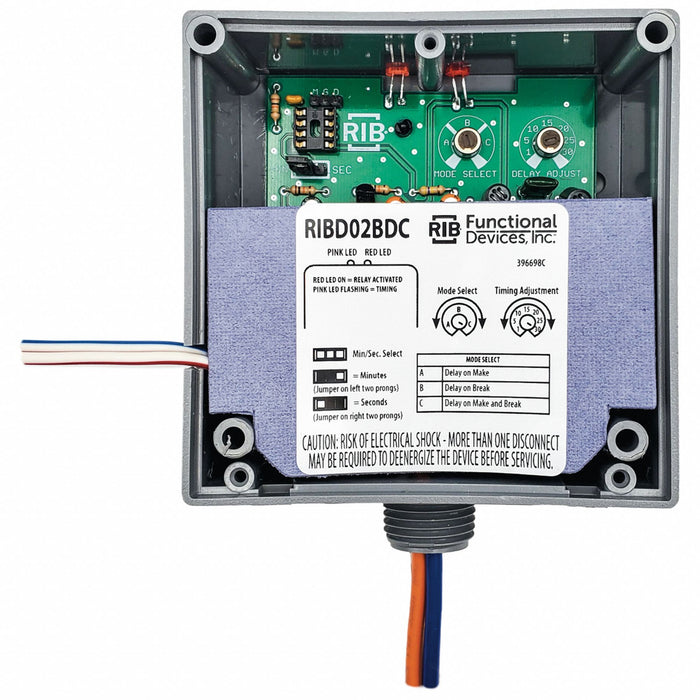 Time Dly Rly 20A SPDT 120VAC Dry Contact