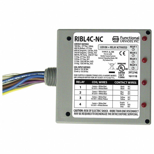 Enclosed Relays 10A 3 SPS