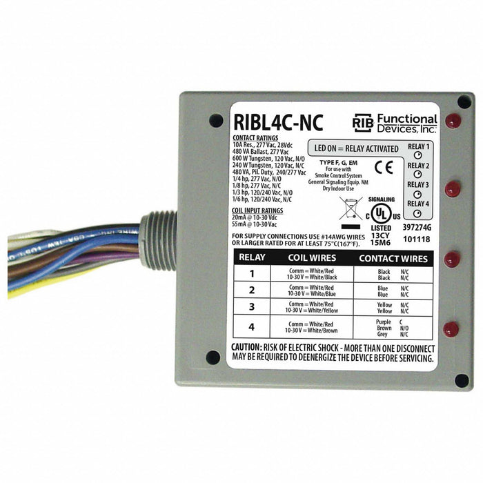 Enclosed Relays 10A 3 SPS