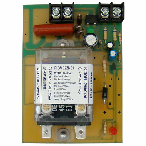 Track Mount Relay 30A DPDT 120VAC