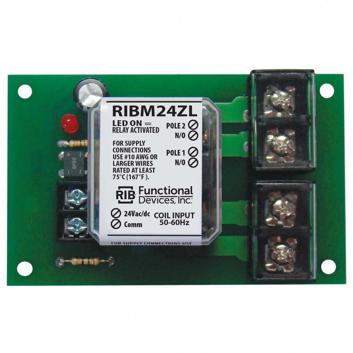 Track Mount Relay 30A DPST-N/O