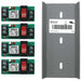 Track Mount Relays 15A SPST Override