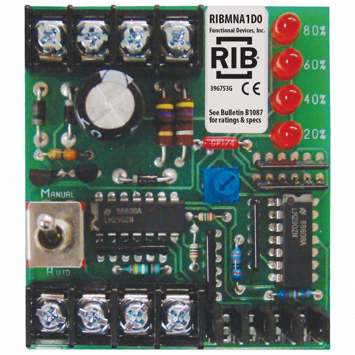 Track Mount Analog Override Switch