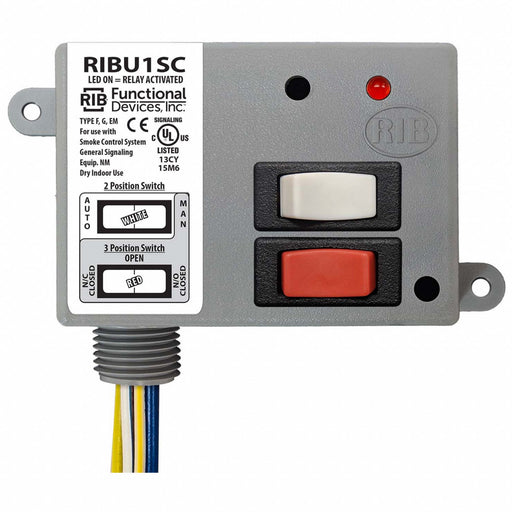 Enclsd Relay 10ASPDT10-30VAC/DCPolarized