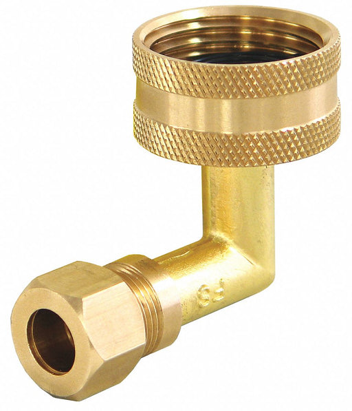 Dishwasher Elbow Solid Brass
