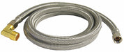 Dishwasher Connector Stainless Steel 48 