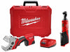 M12 Pipe Shear Kit + M12 3/8 Ratchet