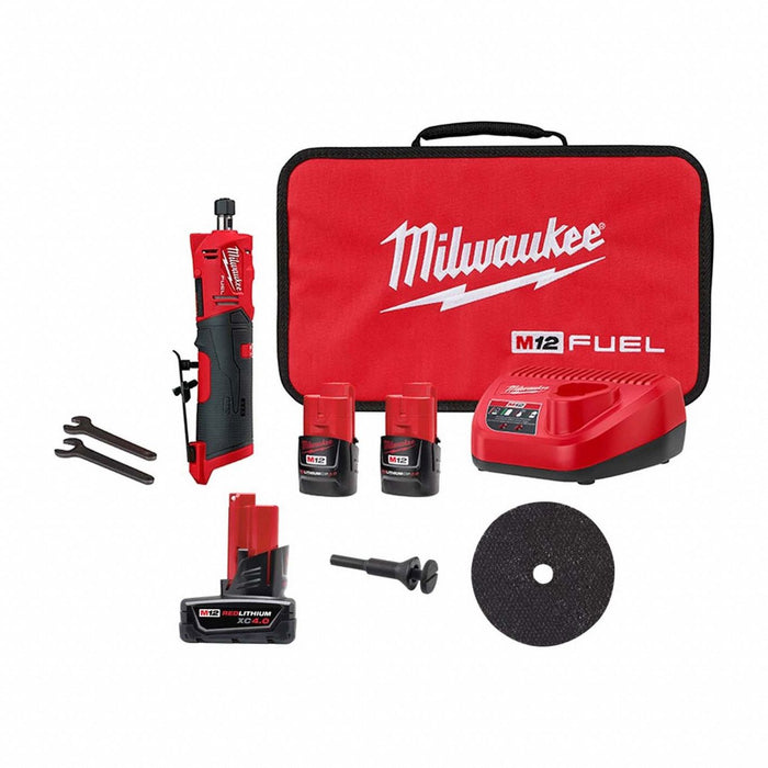 M12 Die Grinder KitBattery WheelArbor