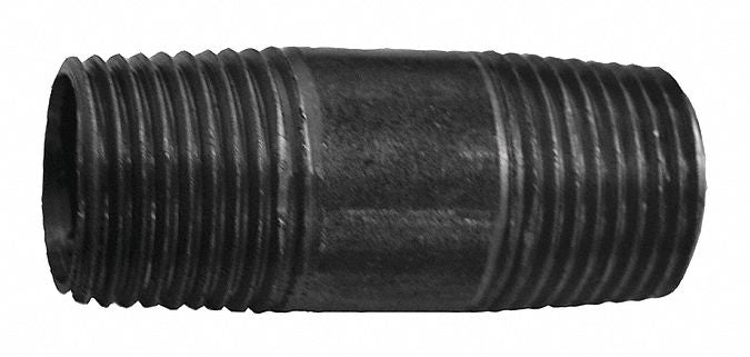 Black Pipe Nipple 1/2 X 10 In
