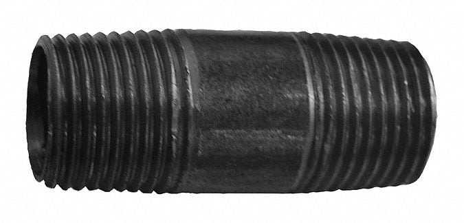 Black Pipe Nipple 3/4 X 2 In