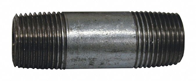 Galvanized Pipe Nipple 1 X 2 In