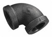 Black Elbow 90 Degree 3/4 In