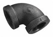 Black Elboe 90 Degree 1 In