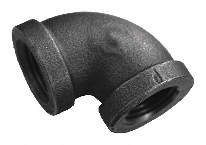 Black Elboe 90 Degree 1 In