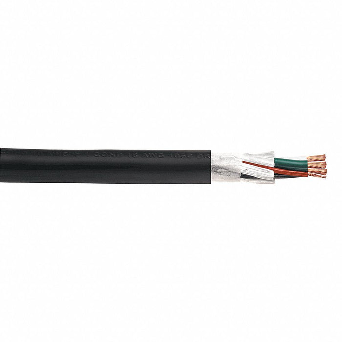 PortableCord 3Cond 16AWG Black 250ft