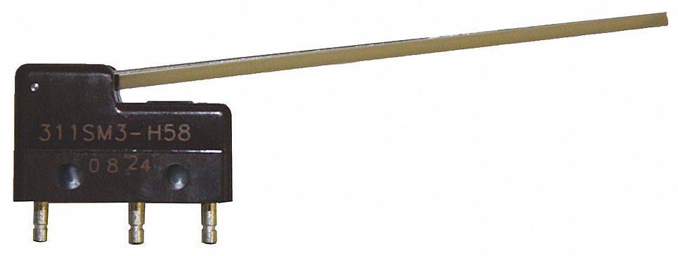 MiniatureSnapActionSwitch Lever 1NO/1NC