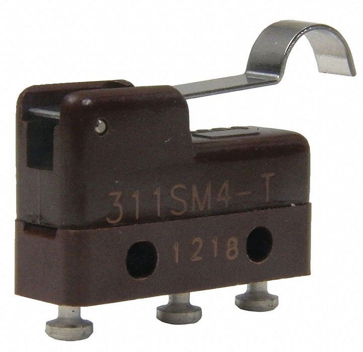 MiniSnapActionSwitch RollerLever 1NO/1NC